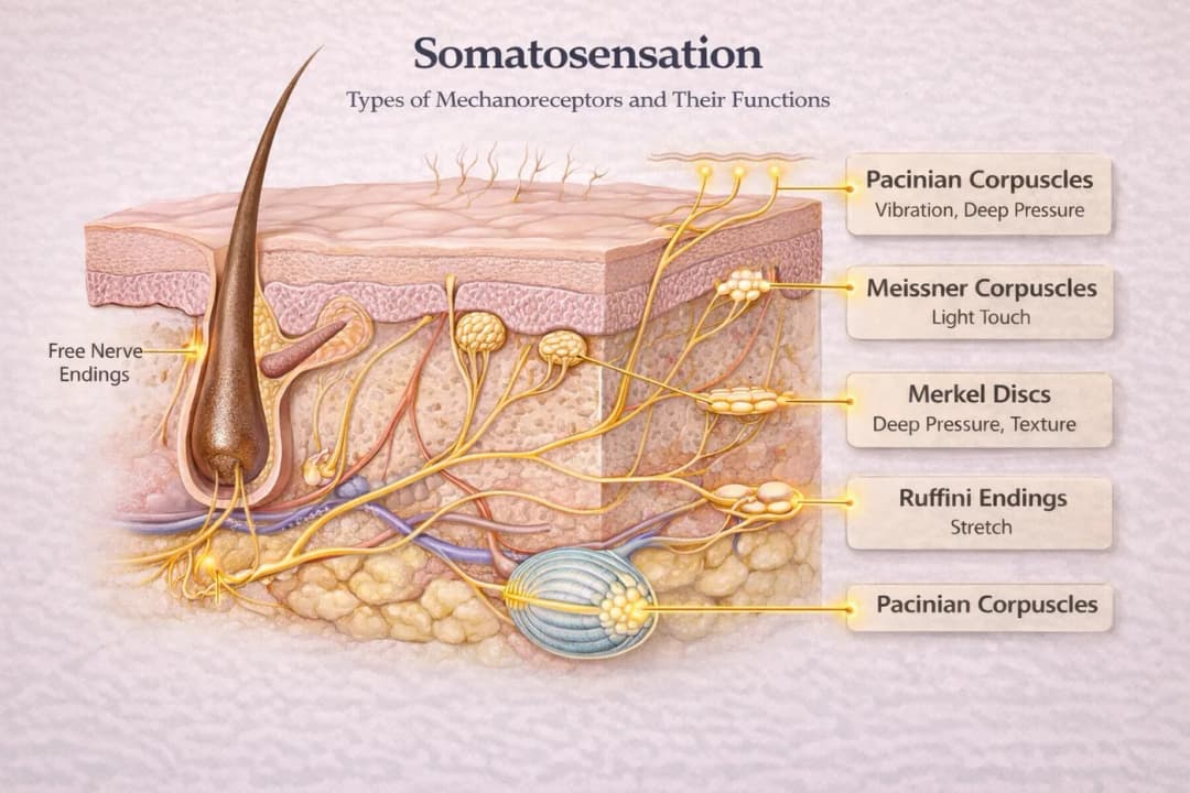 Diagram from the Sensation and Perception MCAT notes