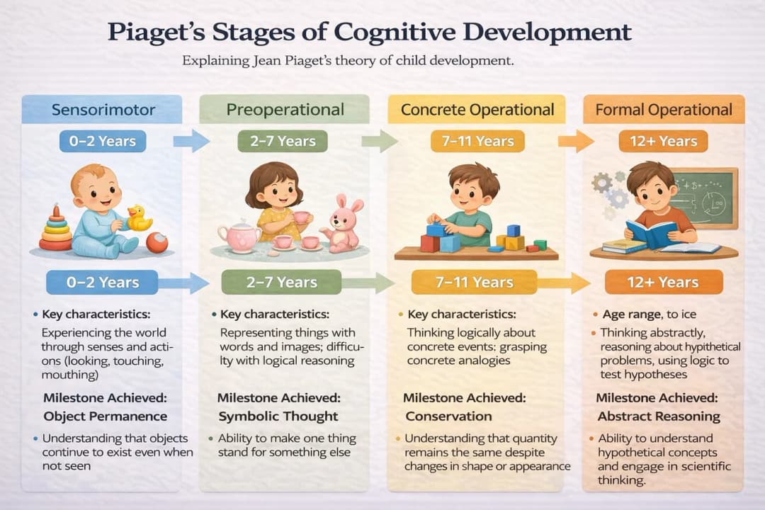 Diagram from the Cognition, Consciousness, and Language MCAT notes