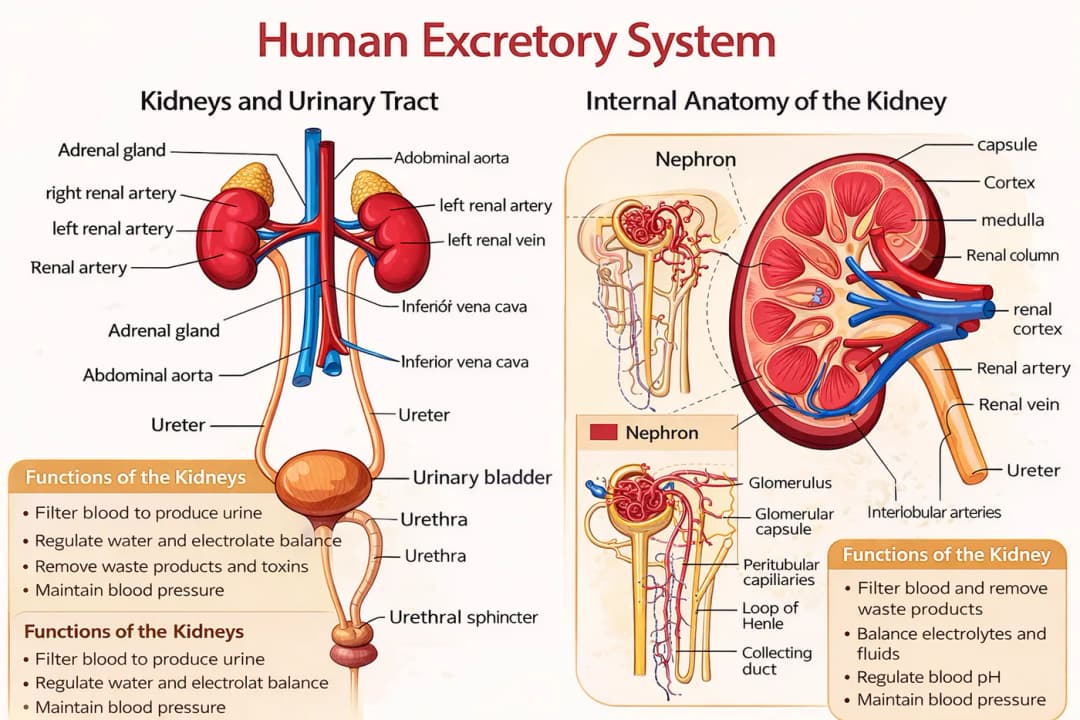 Diagram from the Homeostasis MCAT notes